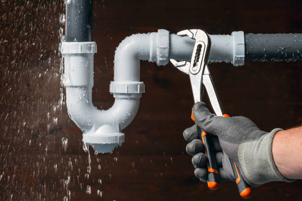Professional Sewer Line Repair technician working in Versailles, IL
